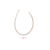 Choker Círculos rosé - comprar online