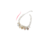 Pulsera Dijes corazones grandes