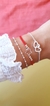 Pulsera Corazón cubic
