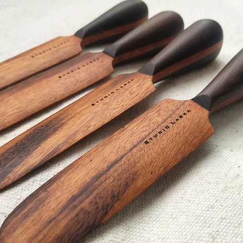 Kit 4 Espátula/ Faca Gota