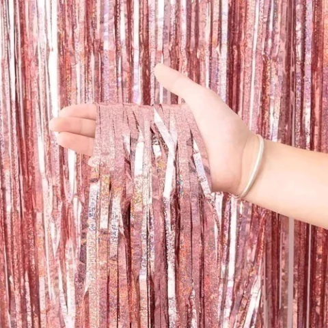 Cortinas Metalizadas HOLOGRAFICAS Ovni