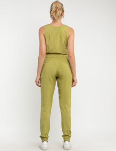 Imagem do conjunto regata viscose verde