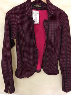 blazer acinturado pink máfia