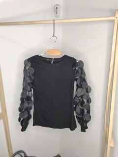 Imagem do Blusa manga tule