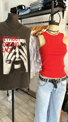 Musculosa Morley cuello Americano - comprar online