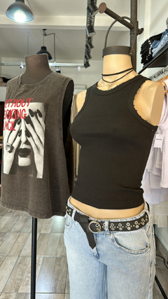 Musculosa Morley cuello Americano - comprar online