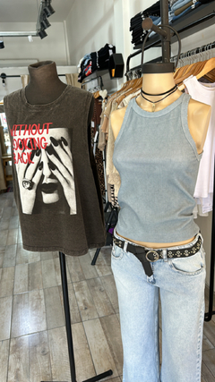 Musculosa Morley cuello Americano - Inadaptadas