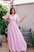 Vestido Longo em Musseline Pipoca Lívia Rosa Bebê