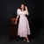 Vestido Max Midi em Lese de Algodão Marina Off White