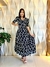Vestido Max Midi em Lese de Algodão Jaqueline Preto Moda Evangelica - comprar online