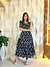Vestido Max Midi em Lese de Algodão Jaqueline Preto Moda Evangelica na internet