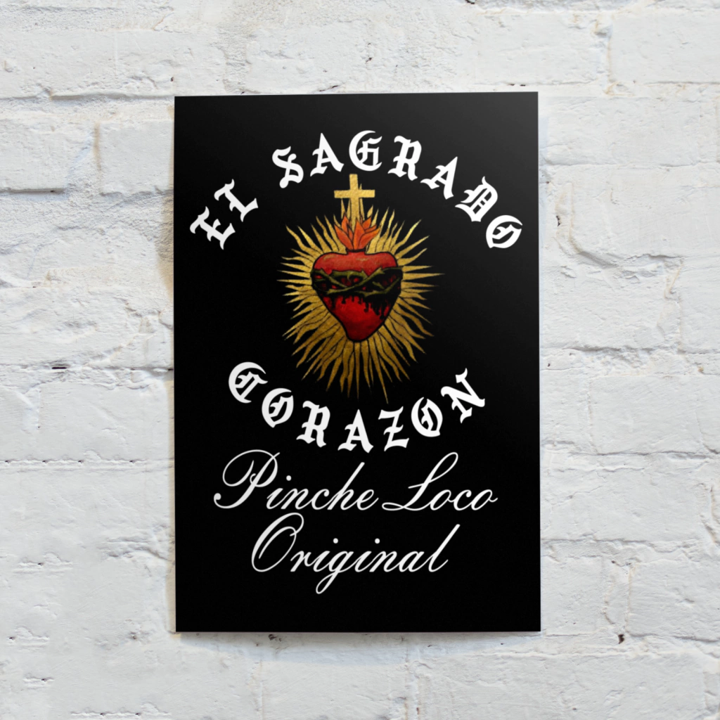 El Sagrado Corazon - Poster A3 Couchê Paper 300gms