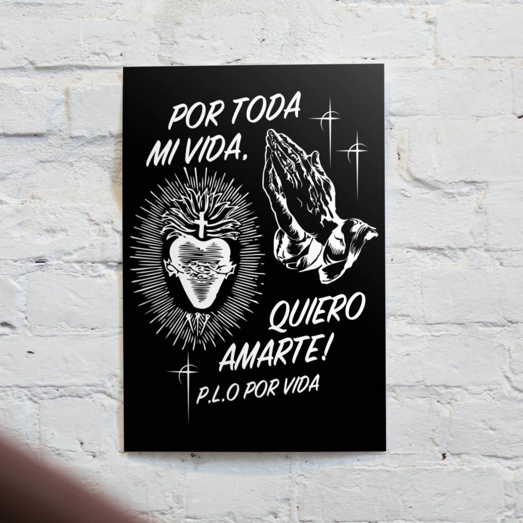 Por toda mi vida - Poster A3 Couchê Paper