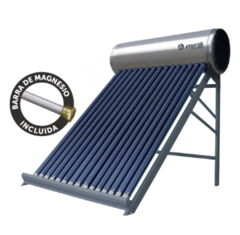 Termotanque Solar Atmosférico de Acero Inoxidable - comprar online