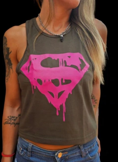 Crop Top / Pupera "Supergirl" en internet