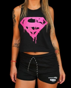 Crop Top / Pupera "Supergirl" - comprar online
