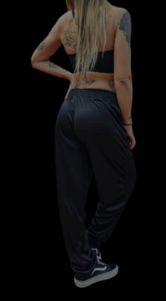 Baggie Unisex Liso Negro - comprar online