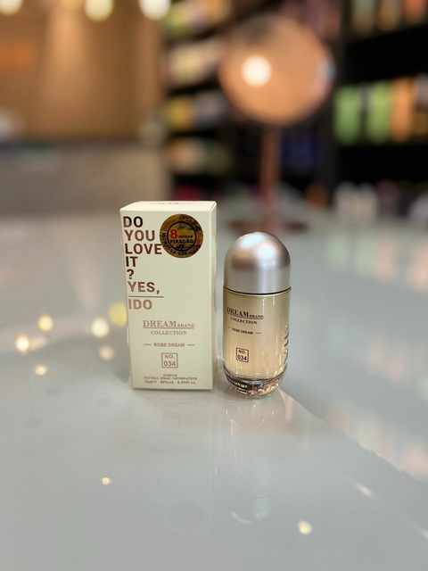 PERFUME DREAM FEMININO 034 25ML - INSPIRADO NO 212 ROSÉ