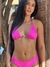 Biquíni rosa bliss com fivela - comprar online