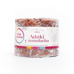 Medallón de Aduki y Remolacha x4 CASA VEGANA