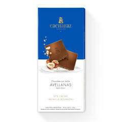 Chocolate 37% Cacao con Leche y Avellanas x 100gr CACHAFAZ