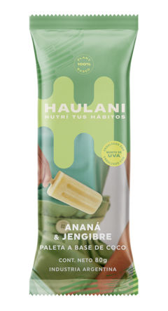 Helado de Paleta de Ananá y Jengibre x3u HAULANI