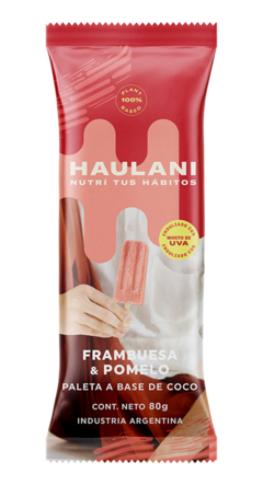 Helado de Paleta de Frambuesa y Pomelo x3u HAULANI