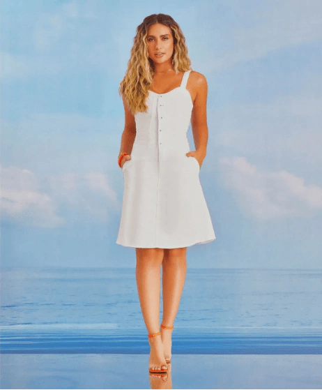 VESTIDO BIOTIPO JEANS FEMININO RESORT REF.28113