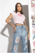 CALÇA BIOTIPO JEANS FEMININA WIDE LEG Y2K REF.28531 - comprar online