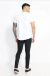 CALÇA BIOTIPO SARJA PRETA MASCULINA SKINNY STYLE REF.28637 - comprar online