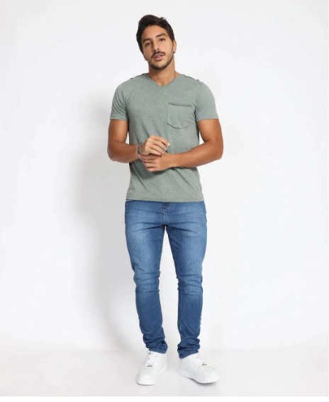 CALÇA BIOTIPO JEANS MASCULINA SKINNY REF.29291