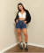 SHORTS BIOTIPO JEANS FEMININO MOM REF.29483