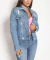 JAQUETA BIOTIPO JEANS FEMININA BABE SHOCK REF.29499 - comprar online