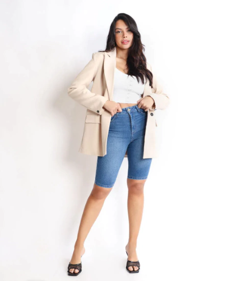 BERMUDA BIOTIPO JEANS FEMININA REF.29843