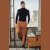 CALÇA BIOTIPO SARJA CARAMELO MASCULINA SKINNY STYL - BPCMIX