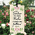 Tag Decorativa em MDF com Frase Bíblia Salmo 23 Placa Decorativa Mini 7x14