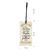 Tag Decorativa em MDF com Frase Bíblia Salmo 23 Placa Decorativa Mini 7x14