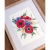 Acuarela "Anémonas en rojo" 21 x 29 cm SIN MARCO