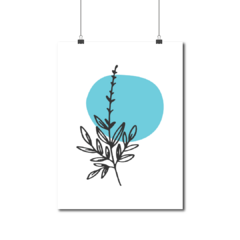 Lámina Deco Plantas #1