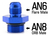 Entrerrosca Conexion An6 O Ring En An8 Epman - comprar online
