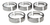 Cojinetes Clevite Bancada Vw Tipo Original Juego X 4 Cil