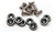 Arandelas Aluminio Moto Auto Atv 6mm M6 D1 Spec X8 Gris