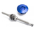 Traba Aluminio Capot Aerocatch Quick Release Hood Boton Azul