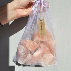 SAL DEL HIMALAYA ROSA EN TROZOS 1KG - comprar online