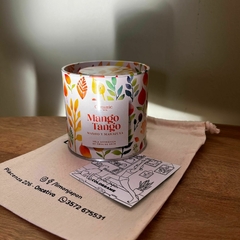 Velas de Mango en lata tango