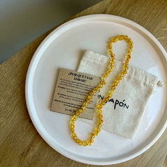 Collar Ámbar Miel sin pulir - comprar online