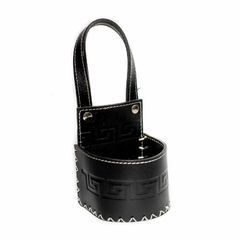 PORTA MATE PARA AUTO DE CUERO