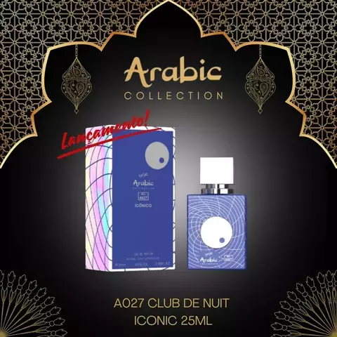 MINIATURA ARABE CLUB DE NUIT ICONIC 25ML