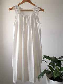 Camisón de algodón con breteles - tienda online