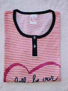 Remerones de algodón mangas largas - La Casa de los Pijamas